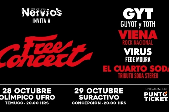 Free Concert En Vivo - Concepción