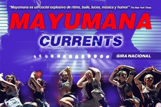 currents el nuevo show internacional de mayumana en concepcion