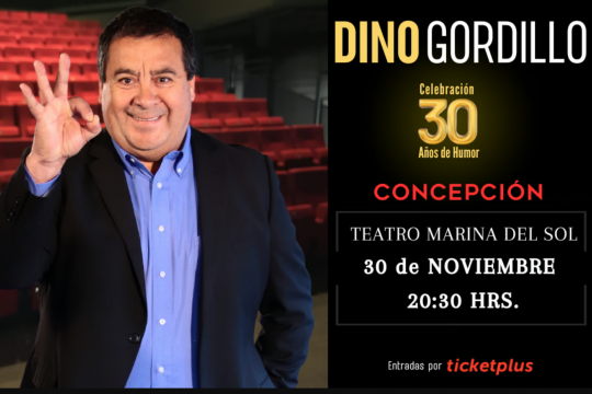 Dino Gordillo Celebrando 30 Años De Humor