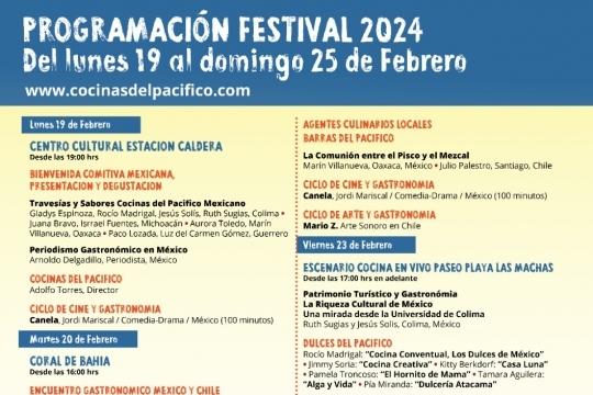 Festival Internacional De Gastronomía Bahía Inglesa 2024 