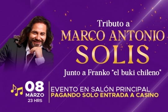 Tributo Marco Antonio Solís En Marina Del Sol