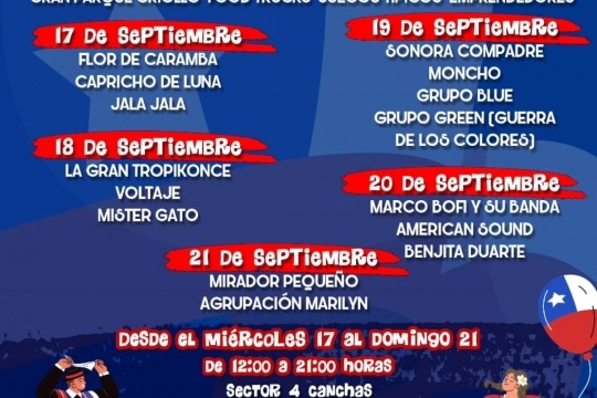 fiestas patrias 2025 en hualpen