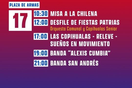Fiestas Patrias 2025 En Hualqui