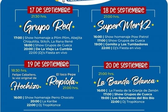 fiestas patrias 2025 en talcahuano