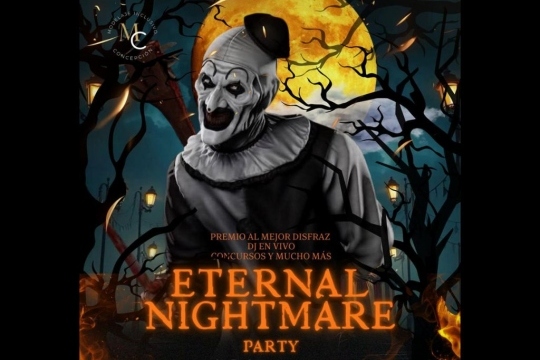 eternal nightmare party en teatro lihuen