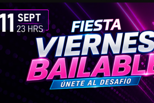 fiesta viernes bailable en marina del sol