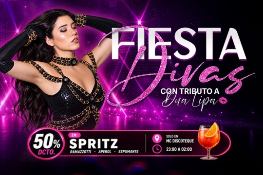 fiesta divas con tributo a dua lipa