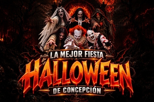 la mejor fiesta halloween de concepcion
